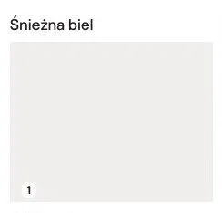 Obrzeże ABS Śnieżna biel 4,2x0,05x63cm promocja w Castorama