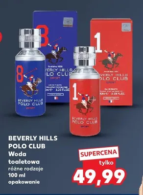 Woda toaletowa Beverly Hills Polo Club Sport Blue promocja w Kaufland