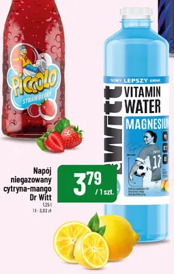 Napój niegazowany cytryna-mango Dr Witt promocja w POLOmarket