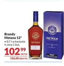 Brandy Metaxa 12* promocja w Makro