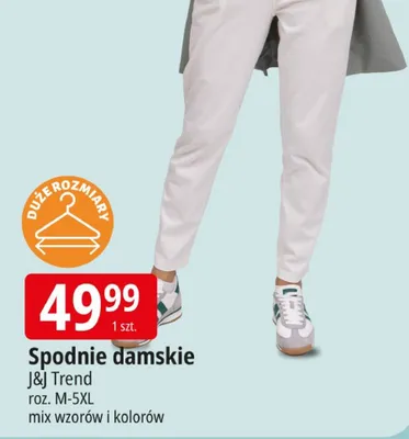 Spodnie damskie promocja w Leclerc