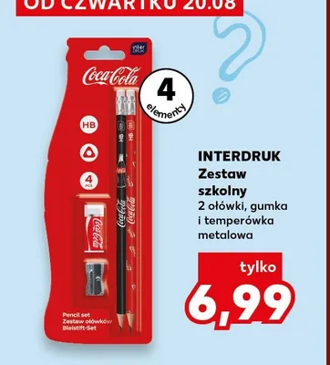 Zestaw szkolny Interdruk promocja w Kaufland