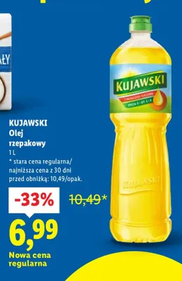 Olej rzepakowy promocja w Lidl