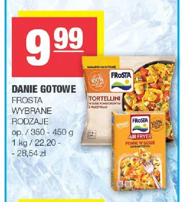Danie gotowe Frosta promocja w SPAR