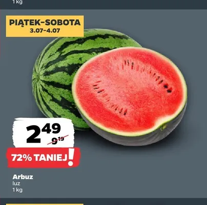Arbuz luz promocja w Netto