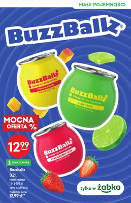 Drink BuzzBallz Lime 'Rita promocja w Żabka