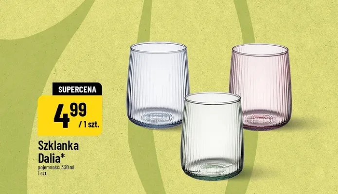 Szklanka Dalia promocja w POLOmarket
