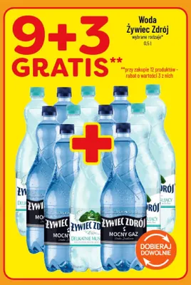 Woda niegazowana Żywiec Zdrój promocja w POLOmarket