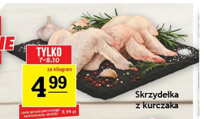 Skrzydełka z kurczaka babuni Farmio promocja w Gram Market