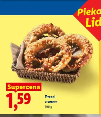 Precel z serem promocja w Lidl