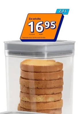 Pojemnik do przechowywania 2.3 l promocja w Action