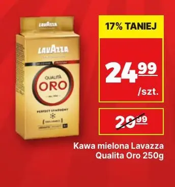 Kawa mielona Lavazza Qualita Oro promocja w API Market