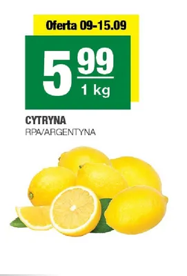 Cytryny promocja w SPAR