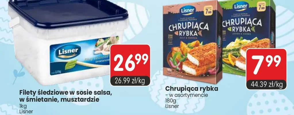 Filety śledziowe w sosie salsa, w śmietanie, musztardzie promocja w Market Point