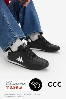 Sneakersy Kappa Retrozen promocja w CCC