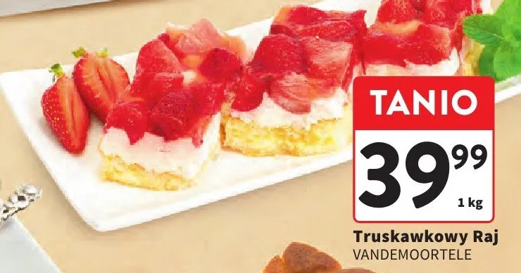 Truskawkowy Raj promocja w Intermarche