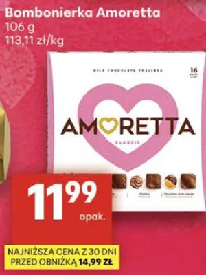 Bombonierka Amoretta promocja w Delikatesy Centrum