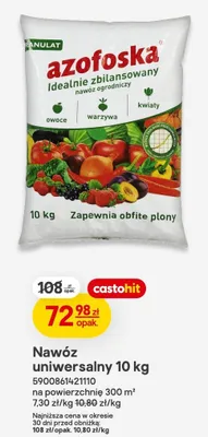 Nawóz uniwersalny idealnie zbilansowany promocja w Castorama