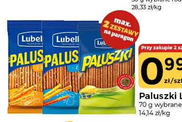 Paluszki Lubella z solą morską promocja w Społem Częstochowa
