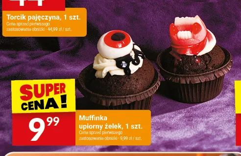 Muffinka upiorny żelek Białecki promocja w Twój Market