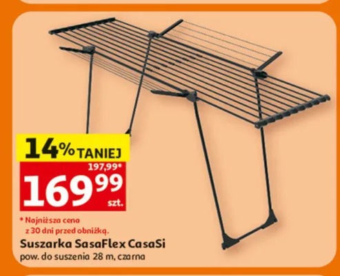 Suszarka SasaFlex CasaSi promocja w Auchan