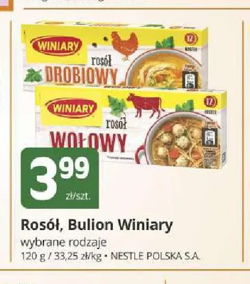 Rosół wołowy Winiary promocja w Marketvita