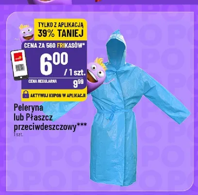 Peleryna przeciwdeszczowa promocja w POLOmarket