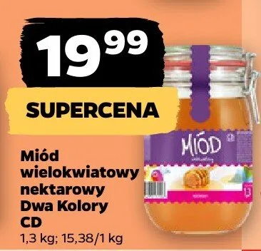 Miód wielokwiatowy nektarowy promocja w Netto