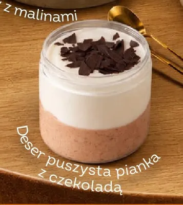 Deser puszysta pianka z czekoladą Słodka Pracownia promocja w Żabka