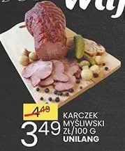 Schab myśliwski z/l /100g promocja w Wafelek
