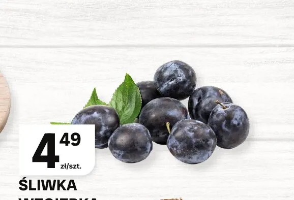 Śliwki węgierki promocja w Chorten