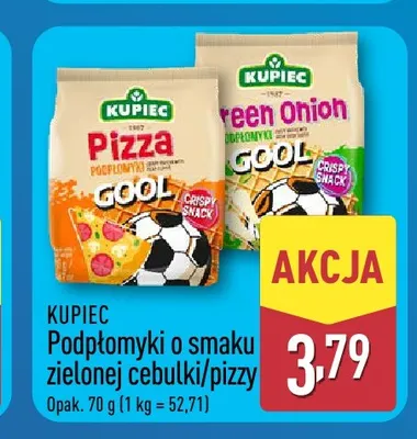 Podpłomyki o smaku zielonej cebulki Kupiec GOOL promocja w Aldi