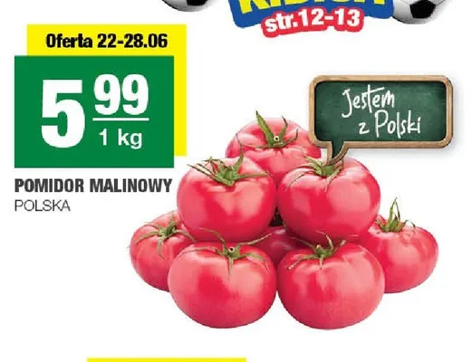 Pomidor malinowy polski promocja w SPAR
