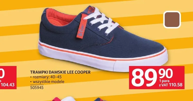 Trampki damskie Lee Cooper promocja w Selgros