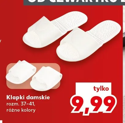 Klapki damskie promocja w Kaufland