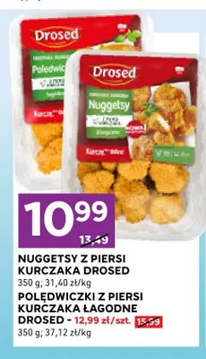 Nuggetsy z piersi kurczaka Drosed promocja w Stokrotka
