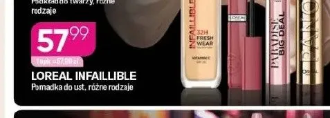 Pomadka do ust Loreal Infaillible promocja w Drogerie Koliber
