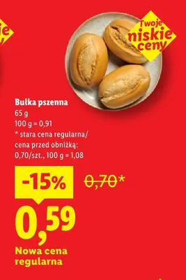 Bułka poranna promocja w Lidl
