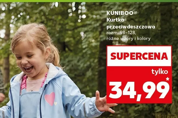 Kurtka przeciwdeszczowa promocja w Kaufland