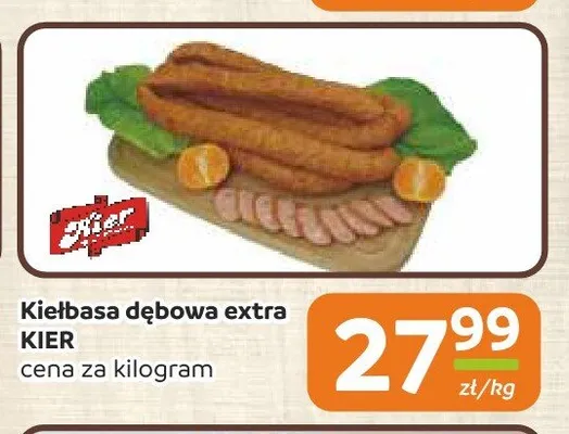 Kiełbasa dębowa extra Kier promocja w Społem Częstochowa
