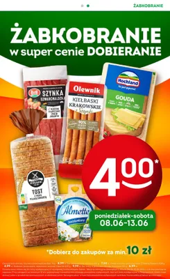 Chleb tostowy z mąką pełnoziarnistą Z Dobrej Piekarni promocja w Żabka