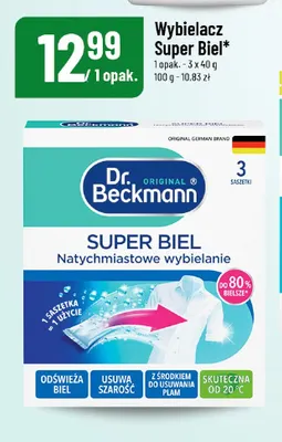 Wybielacz Super Biel Dr. Beckmann promocja w POLOmarket