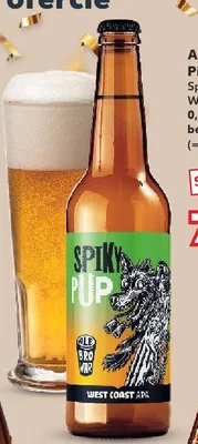 Piwo Spiky Pup West Coast APA promocja w Kaufland