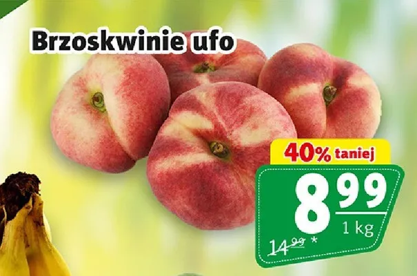 Brzoskwinie ufo promocja w Prim Market