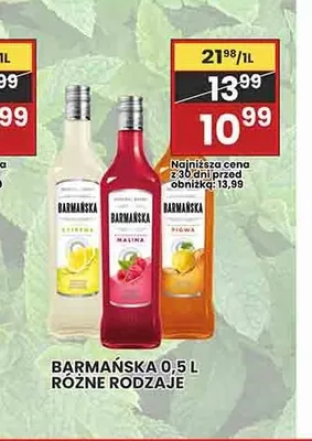 Likier Barmańska Pigwa 0,5 l promocja w Wafelek