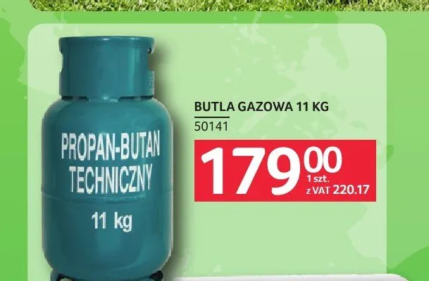 Butla gazowa propan-butan promocja w Selgros