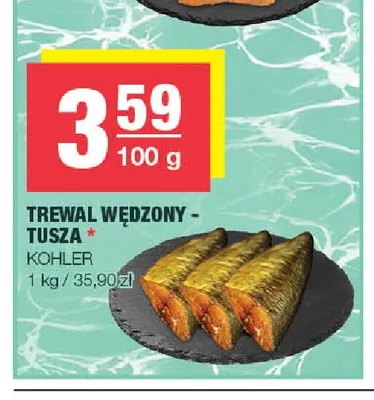 Trewal wędzony - tusza Kohler promocja w SPAR