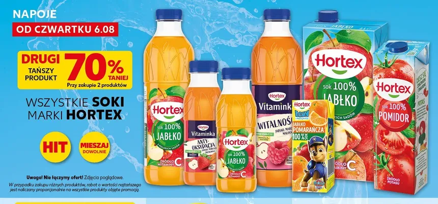 Sok Vitaminka Antyoksydacja Hortex promocja w Kaufland