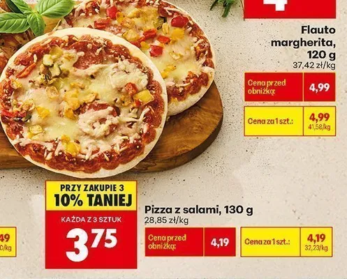 Pizza z salami promocja w Biedronka