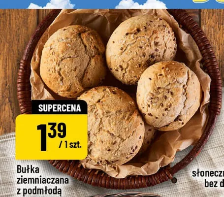 Bułka ziemniaczana z podmłodą promocja w POLOmarket